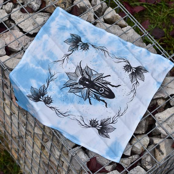 BÜKKERDŐ KOLLEKCIÓ - BATIKOLT BANDANA + ROVARHOTEL